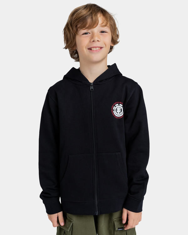 2 Seal - Felpa con cappuccio e zip da Ragazzo 8-16 Blue ELBSF00108 Element