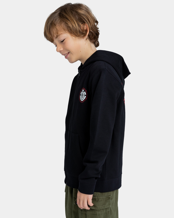 3 Seal - Felpa con cappuccio e zip da Ragazzo 8-16 Blue ELBSF00108 Element