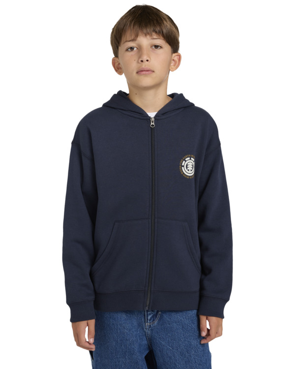 2 Seal - Zip-Up Hoodie for Boys 8 - 16 Blue ELBSF00165 Element