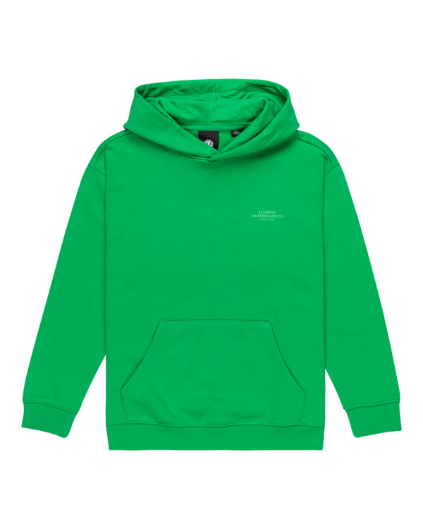 0 Skateboard Co - Sweat à capuche pour Garçon 8-16 Vert ELBSF00182 Element