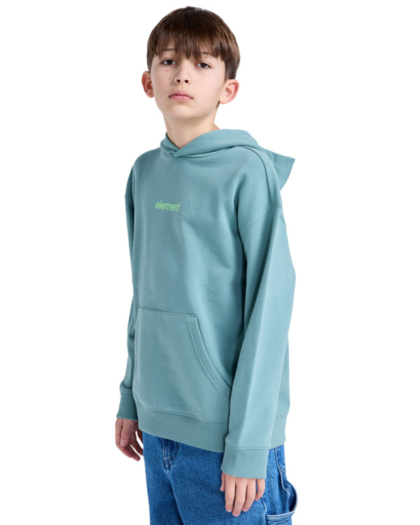 4 Simple Logo - Hoody voor Jongens 8-16 Blue ELBSF00183 Element