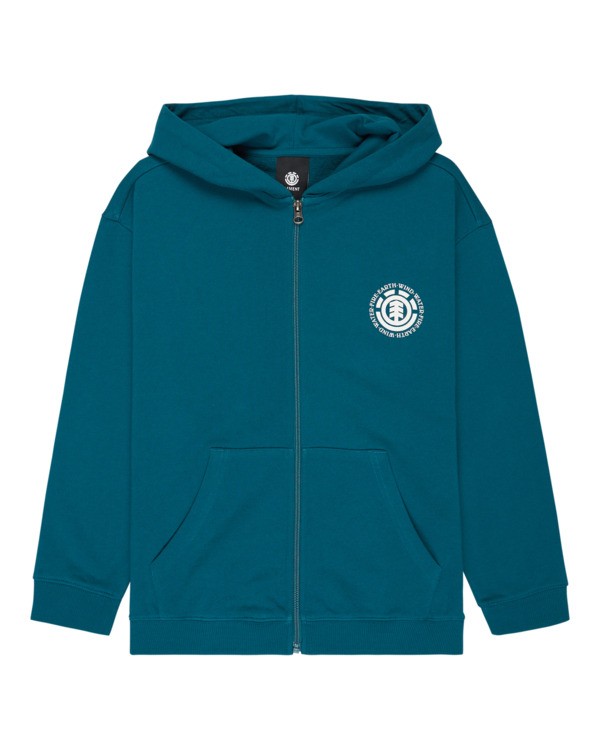 0 Seal BP - Sweat à capuche zippé pour Garçon 8-16 Bleu ELBSF00184 Element