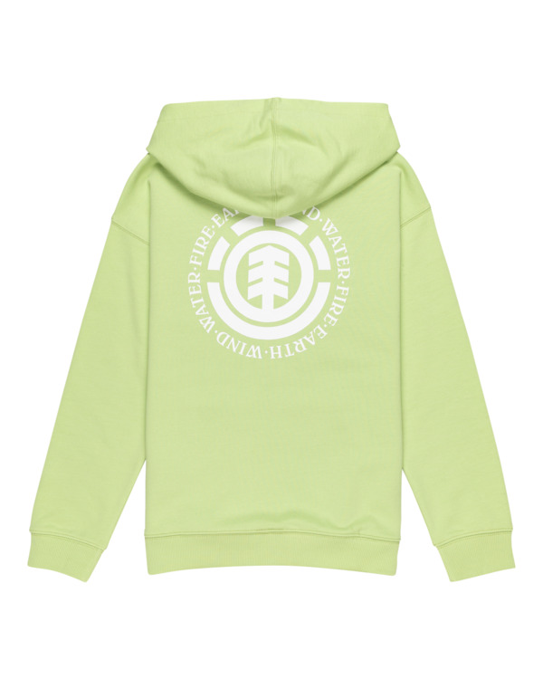 1 Seal BP - Full Zip Hoodie for Boys 8 - 16 Green ELBSF00184 Element