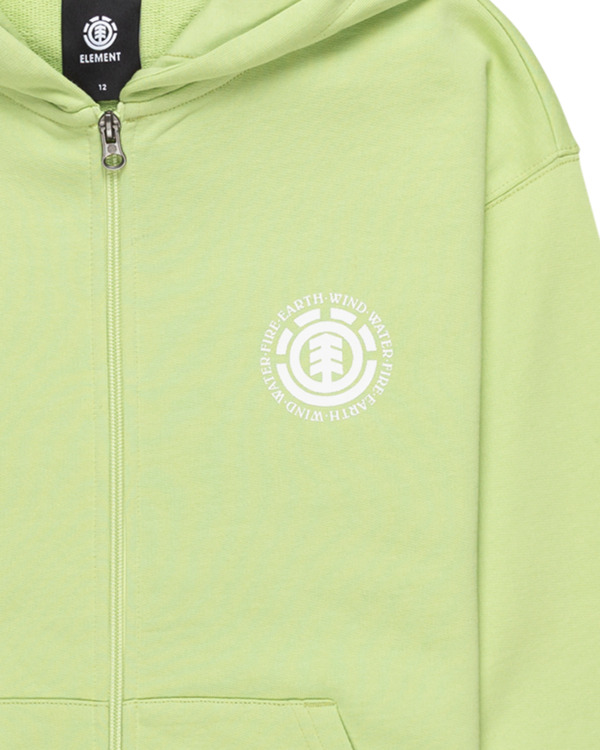 2 Seal BP - Hoodie mit durchgehendem Reißverschluss für Jungs 8 - 16 Grün ELBSF00184 Element