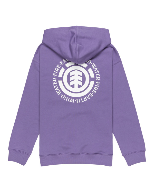 1 Seal BP - Full Zip Hoodie for Boys 8 - 16 Purple ELBSF00184 Element