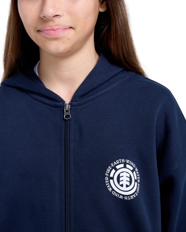 5 Seal BP - Full Zip Hoodie for Boys 8 - 16 Blue ELBSF00184 Element