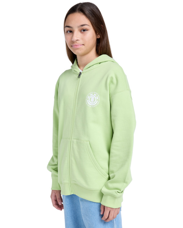 4 Seal BP - Sudadera con capucha y cremallera para Chicos 8 - 16 años Verde ELBSF00184 Element