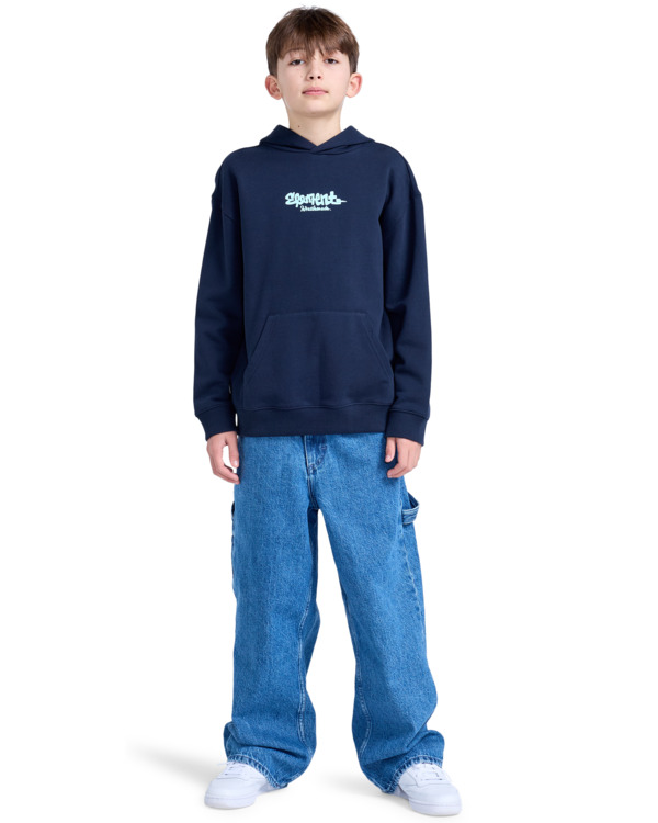 7 Whats Up - Pullover Hoodie for Boys 8 - 16 Blue ELBSF00185 Element