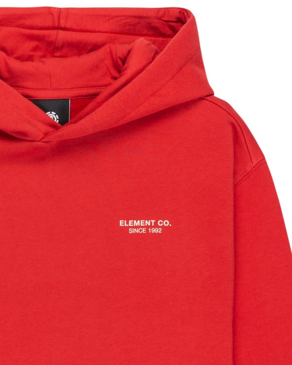 2 Element Co Po Y - Kapuzenpulli für Jungen 8-16 Rot ELBSF00196 Element