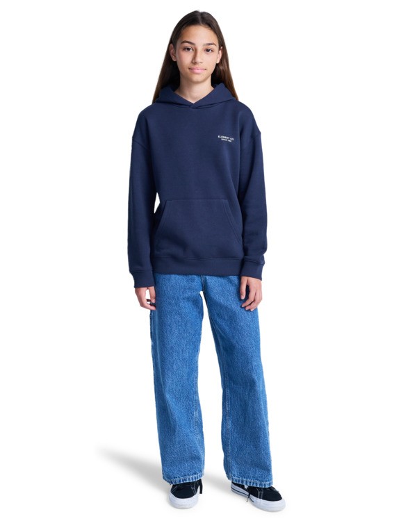 5 Element Co Po Y - Sweat à capuche pour Garçon 8-16 ans Bleu ELBSF00196 Element