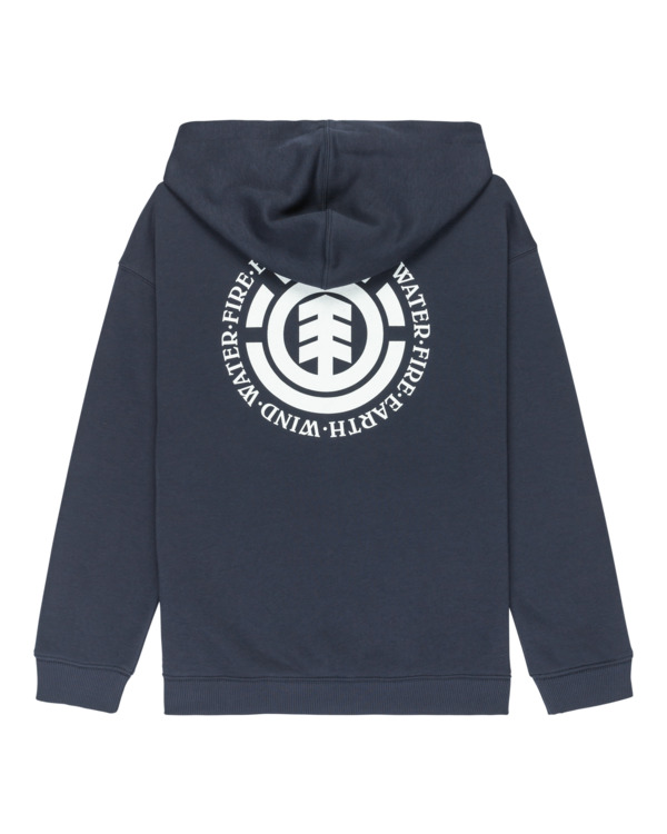 1 Seal Bp Y - Felpa con cappuccio e zip da Ragazzo 8-16 Blue ELBSF00199 Element