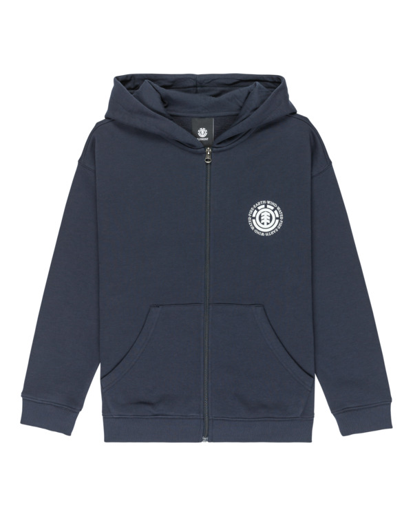 0 Seal Bp Y - Felpa con cappuccio e zip da Ragazzo 8-16 Blue ELBSF00199 Element