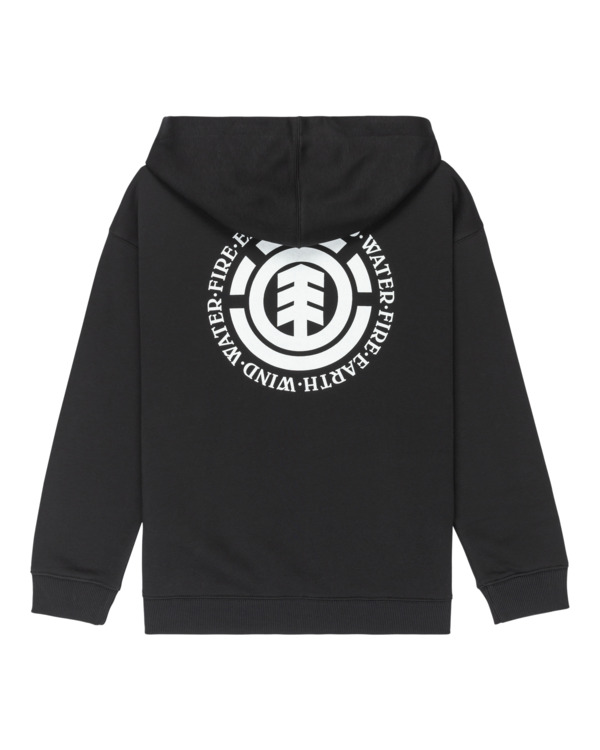 1 Seal Bp Y - Pull zippé à capuche pour Garçon 8-16 ans Bleu ELBSF00199 Element
