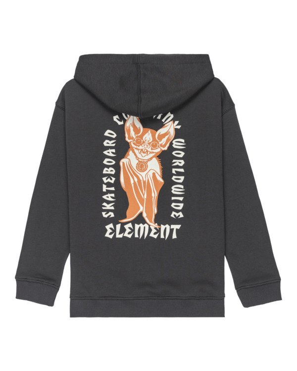 1 Bite Me Po Y - Sweat à capuche pour Garçon 8-16 ans Noir ELBSF00202 Element
