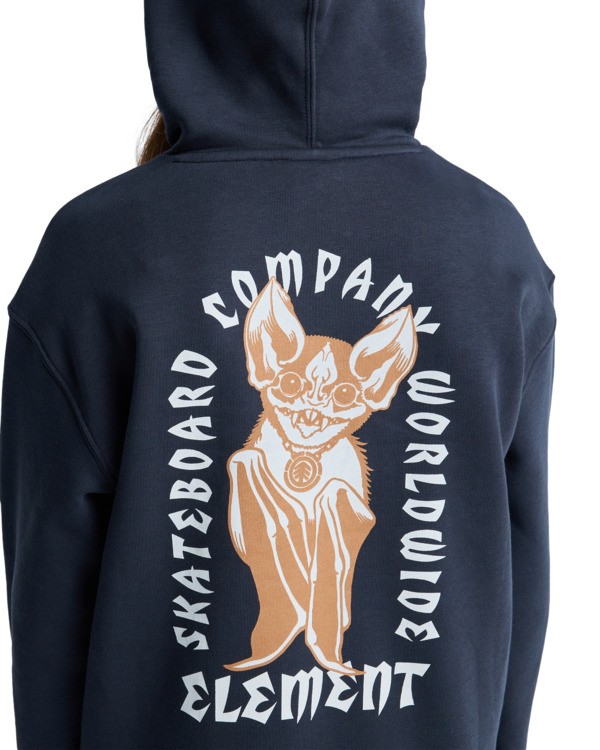5 Bite Me Po Y - Sweat à capuche pour Garçon 8-16 ans Noir ELBSF00202 Element