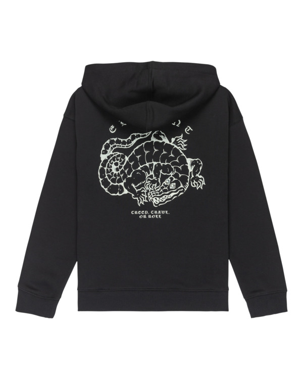 1 Aligator Y - Pull zippé à capuche pour Garçon 8-16 ans Bleu ELBSF00203 Element