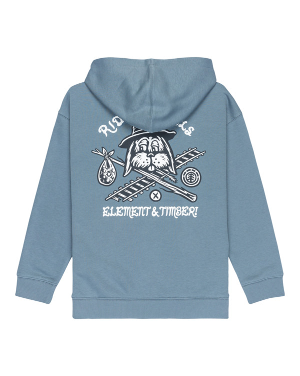 1 Timber Hobos Po Y - Hoodie for Boys 8-16 Blue ELBSF00204 Element