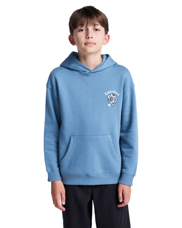 2 Timber Hobos Po Y - Sweat à capuche pour Garçon 8-16 ans Bleu ELBSF00204 Element
