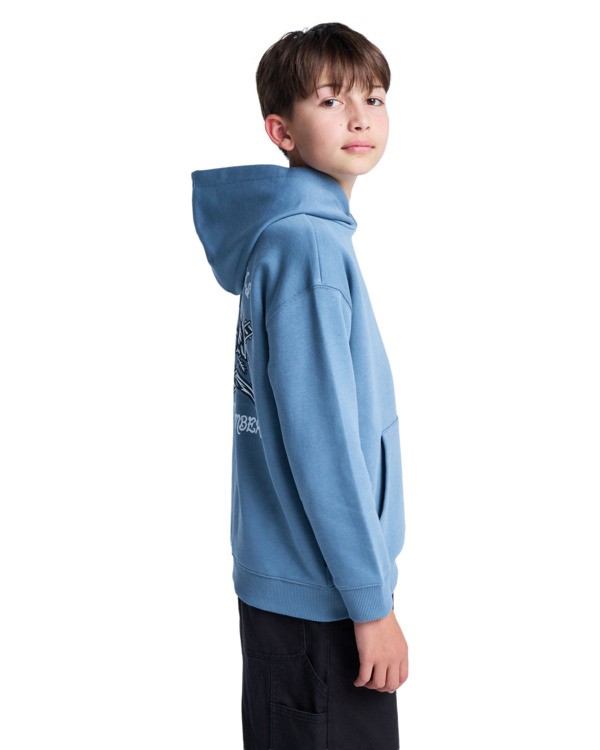 3 Timber Hobos Po Y - Sweat à capuche pour Garçon 8-16 ans Bleu ELBSF00204 Element