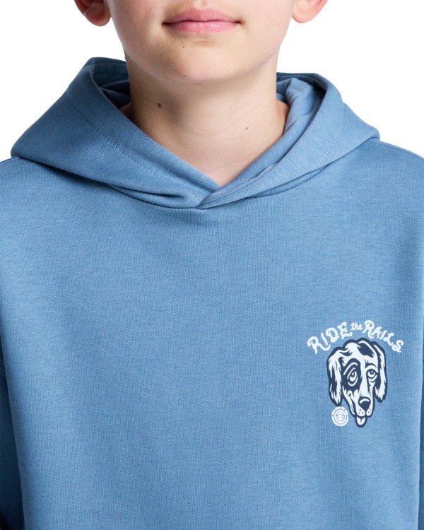 4 Timber Hobos Po Y - Sweat à capuche pour Garçon 8-16 ans Bleu ELBSF00204 Element