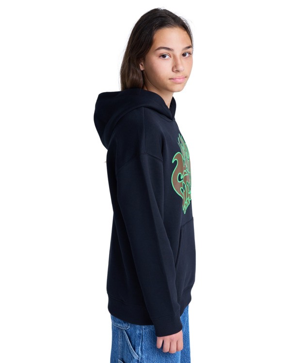 4 Hot Sauce Po Y - Felpa con cappuccio da Ragazzo 8-16 Blue ELBSF00210 Element