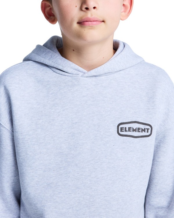 5 Grip It Po Y - Hoodie for Boys 8-16 Gray ELBSF00211 Element