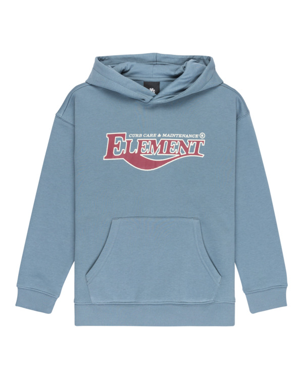 0 Curb Care Po Y - Felpa con cappuccio da Ragazzo 8-16 Blue ELBSF00213 Element