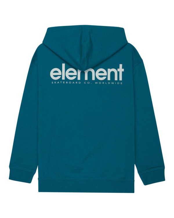 1 Lowcase - Sudadera con capucha para chicos 8-16 Azul ELBSF00219 Element