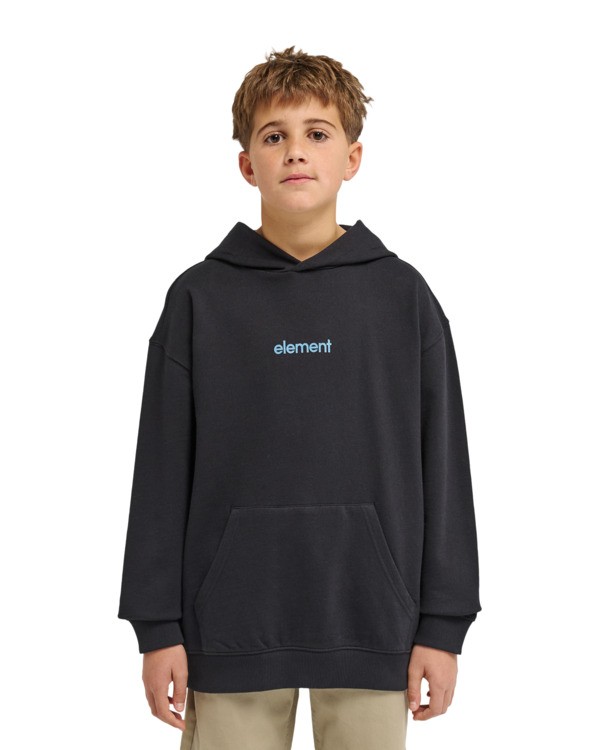 2 Lowcase - Felpa con cappuccio da Ragazzo 8-16 Blue ELBSF00219 Element