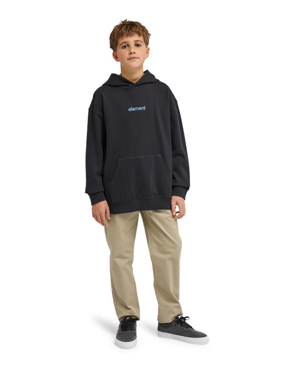 5 Lowcase - Felpa con cappuccio da Ragazzo 8-16 Blue ELBSF00219 Element