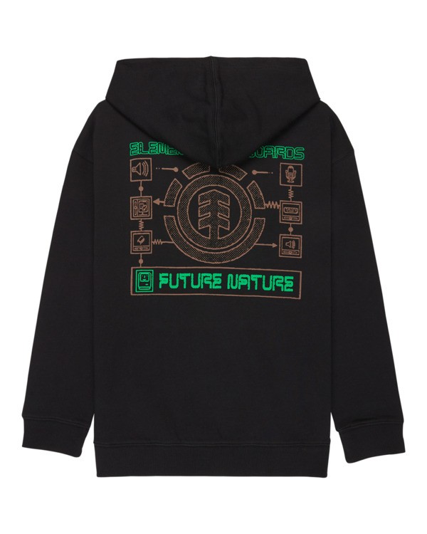 1 Inner Workings - Felpa con cappuccio da Ragazzo 8-16 Blue ELBSF00222 Element