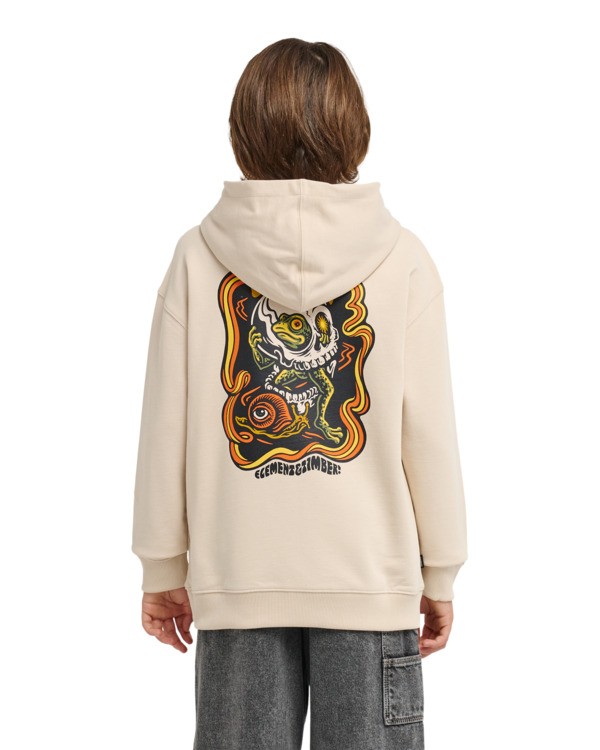 6 Timber Hermit - Felpa con cappuccio da Ragazzo 8-16 Beige ELBSF00230 Element