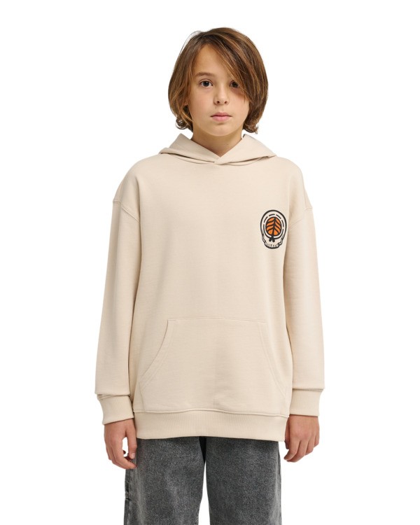 2 Timber Hermit - Felpa con cappuccio da Ragazzo 8-16 Beige ELBSF00230 Element