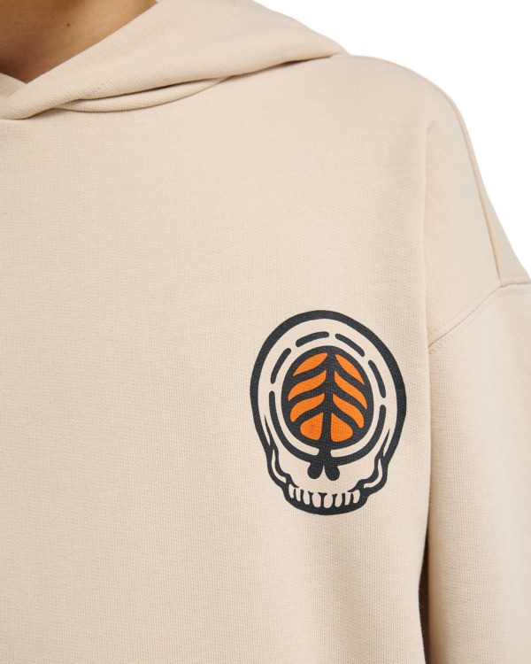 4 Timber Hermit - Felpa con cappuccio da Ragazzo 8-16 Beige ELBSF00230 Element