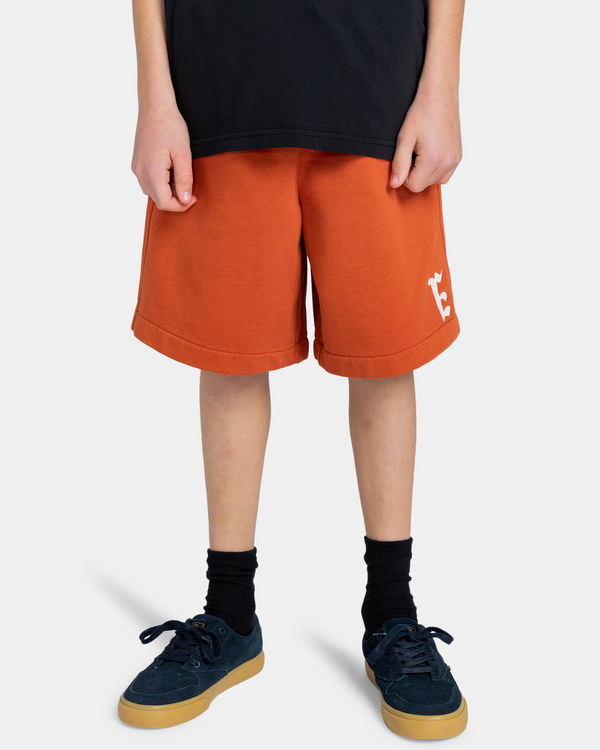 Orange sweat shorts online