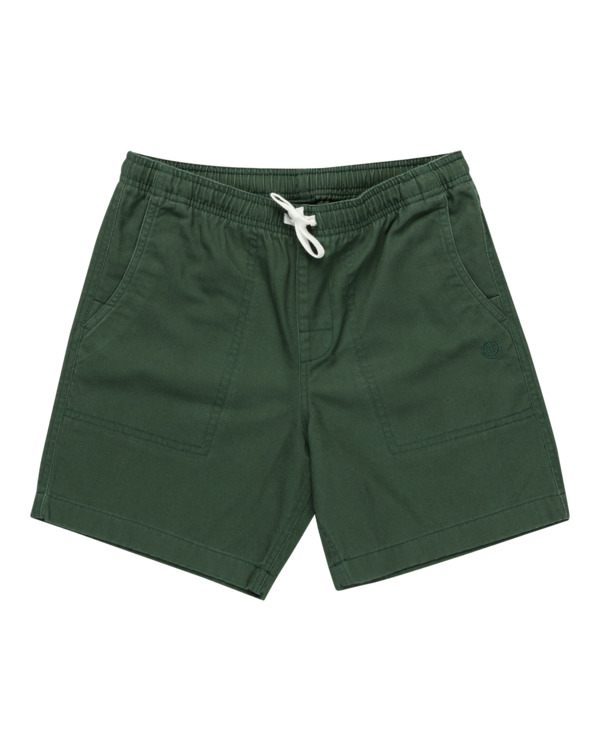Short Garçon Blanc Avec Poches – Taille élastique 7-15 Ans, Pour Sport, école, été