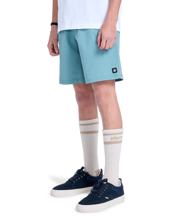 4 Chillin Classic 15.7" - Short de marche à taille élastique pour Garçon 8-16 Bleu ELBWS00117 Element