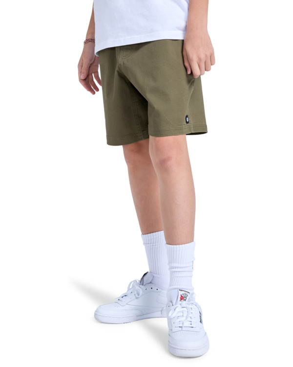 3 Chillin Classic 15.7" - Short de marche à taille élastique pour Garçon 8-16 Vert ELBWS00117 Element