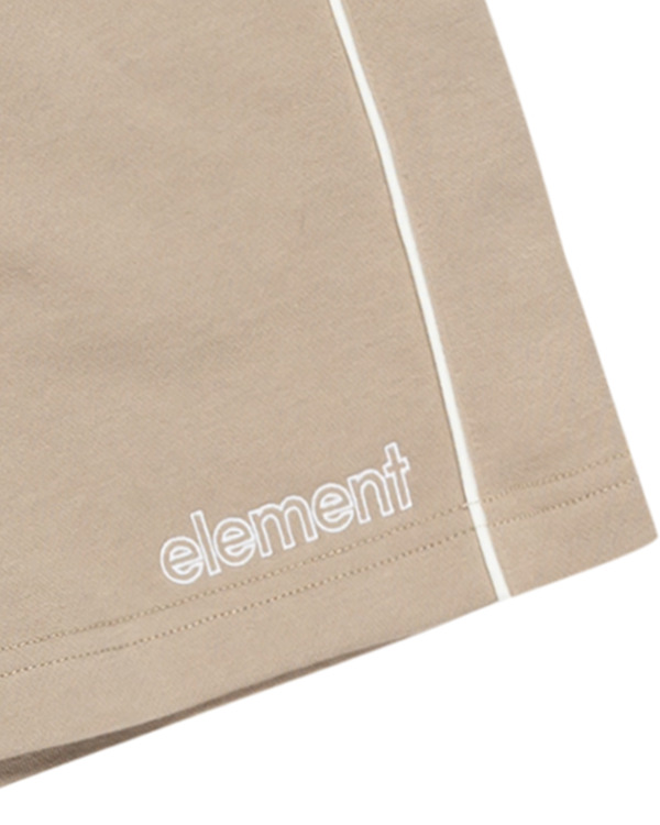 2 Cornell 90s 15.7" - Short de marche à taille élastique pour Garçon 8-16 Beige ELBWS00120 Element