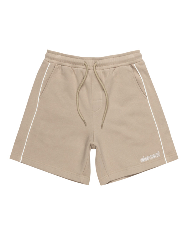 0 Cornell 90s 15.7" - Short de marche à taille élastique pour Garçon 8-16 Beige ELBWS00120 Element