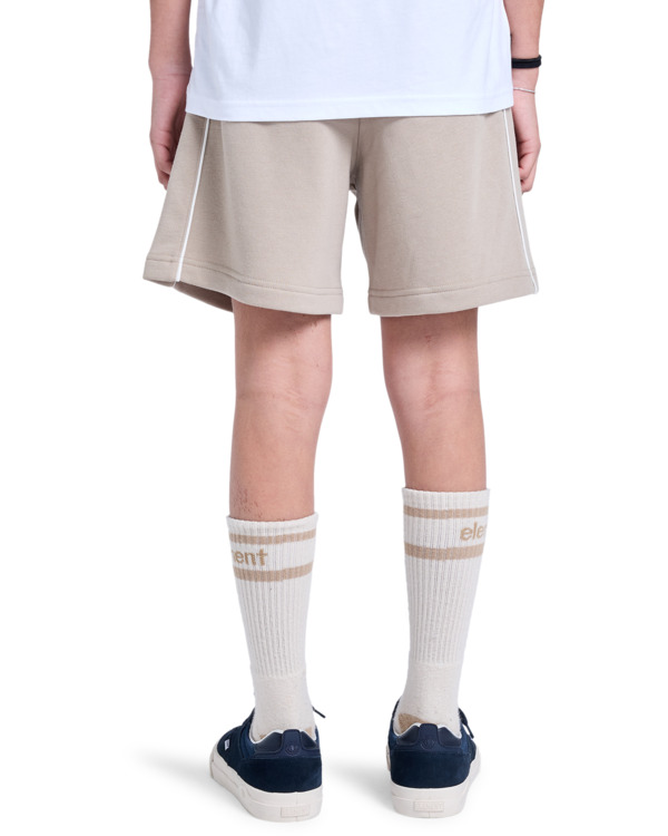 9 Cornell 90s 15.7" - Short de marche à taille élastique pour Garçon 8-16 Beige ELBWS00120 Element