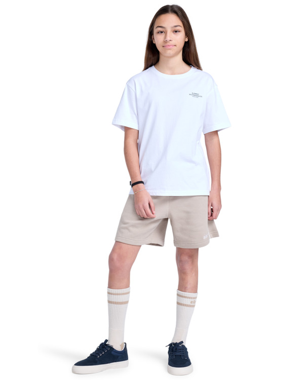 8 Cornell 90s 15.7" - Short de marche à taille élastique pour Garçon 8-16 Beige ELBWS00120 Element