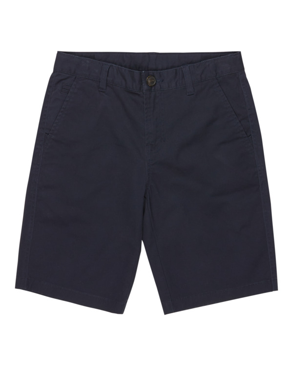 0 Howland Classic 17" - Chino Shorts for Boys 8 - 16 Blue ELBWS00121 Element