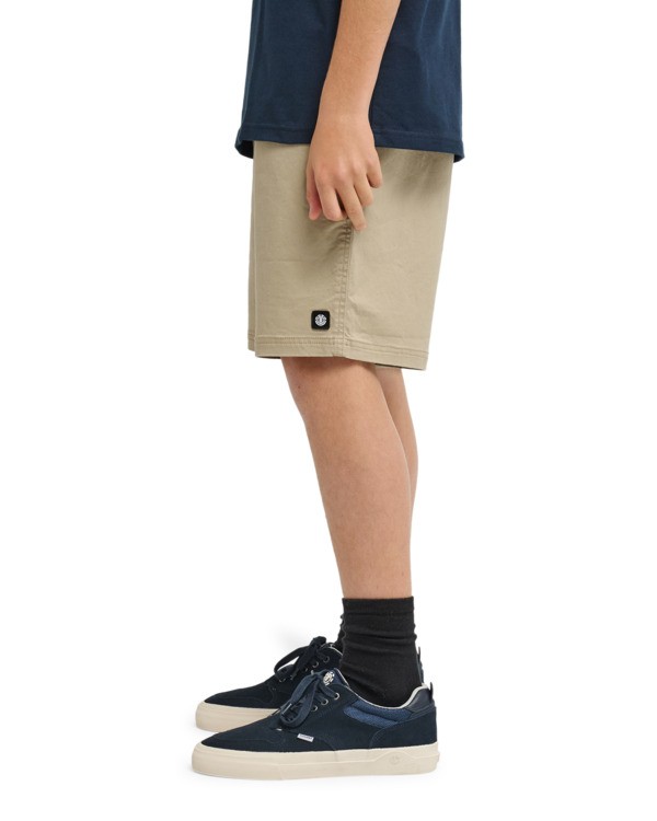 3 Regular Ewaist - Short chino pour Gar&ccedil;on 8-16 ans Beige ELBWS00123 Element