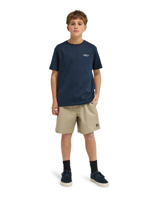 5 Regular Ewaist - Short chino pour Gar&ccedil;on 8-16 ans Beige ELBWS00123 Element