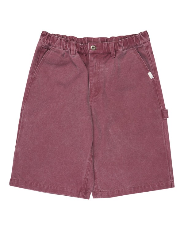 0 Big - Bermuda con taglio da lavoro da Ragazzo 8-16 Purple ELBWS00125 Element