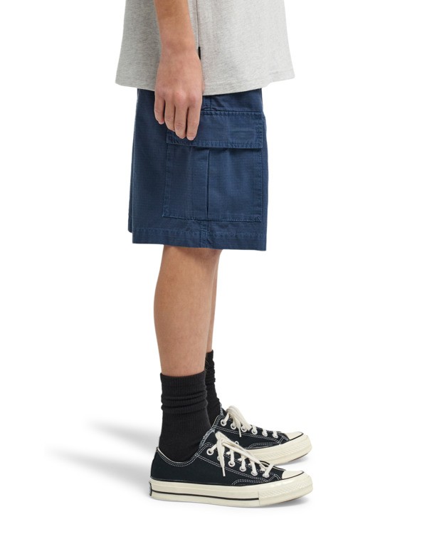 3 Relax Cargo - Short cargo pour Gar&ccedil;on 8-16 ans Bleu ELBWS00126 Element