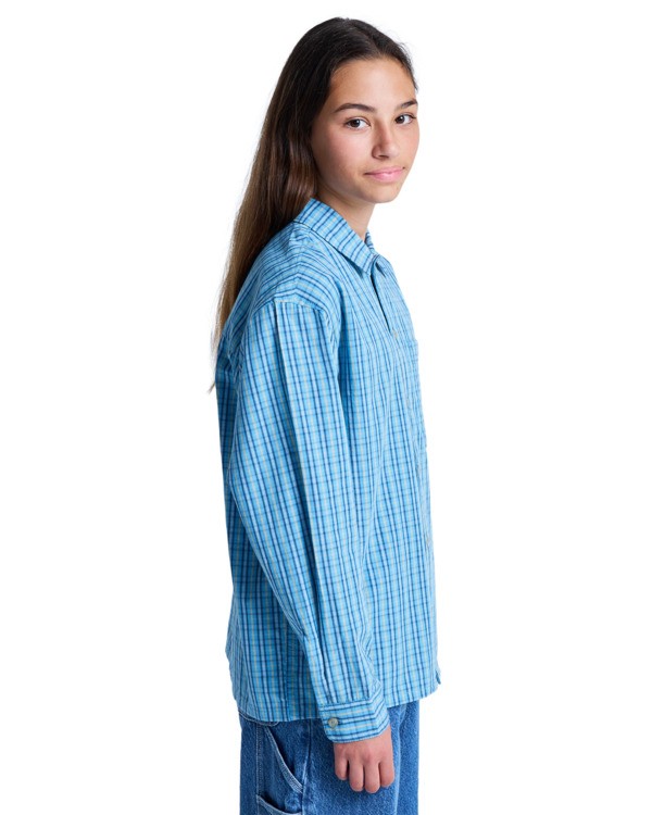 4 Napkins Y - Long Sleeve Shirt for Boys 8-16 Blue ELBWT00114 Element