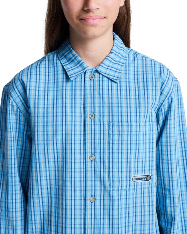 5 Napkins Y - Long Sleeve Shirt for Boys 8-16 Blue ELBWT00114 Element