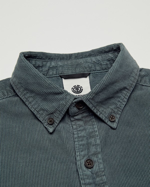 2 Button Down Regular Gris ELBWT00121 Element